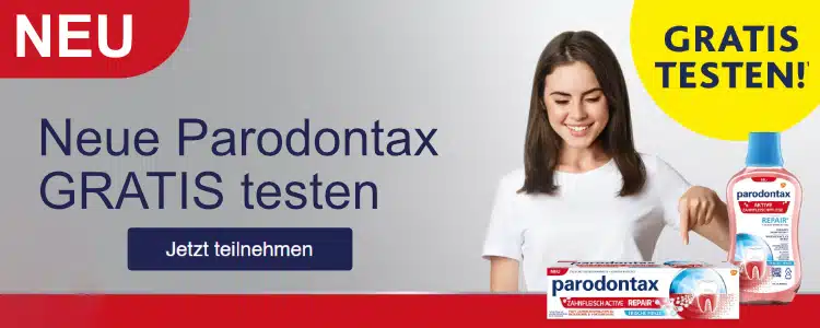 Parodontax gratis testen