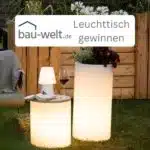bau-welt Gewinnspiel Leuchttisch Shining Drum von 8 seasons design gewinnen