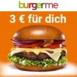 drei Euro Rabatt bei Burgerme