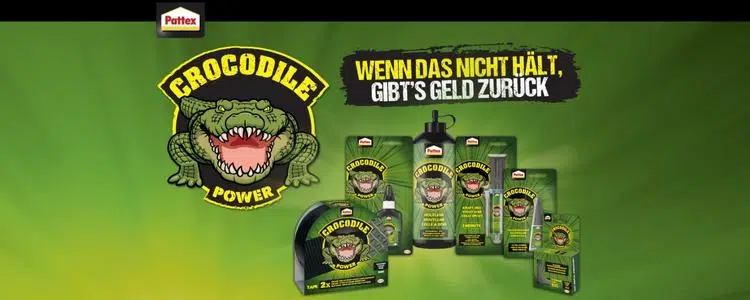 Crocodile Power von Pattex gratis testen