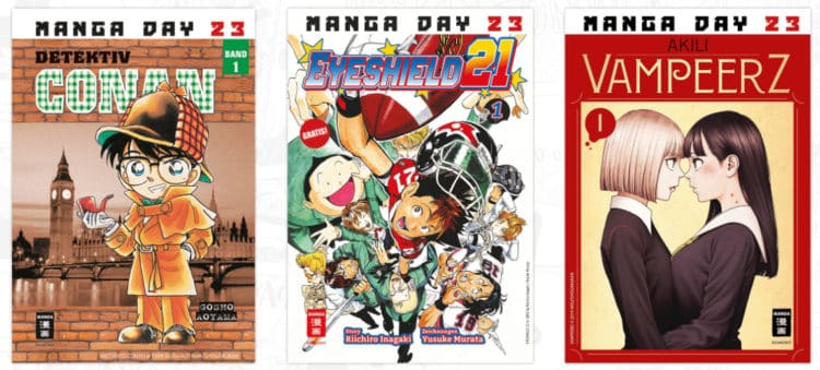 Verfügbare Titel am Manga Day 2023