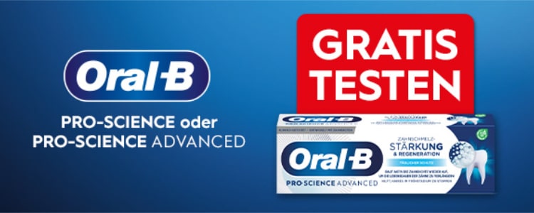 Oral-B gratis testen