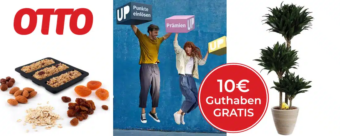 Otto 10€ Guthaben geschenkt