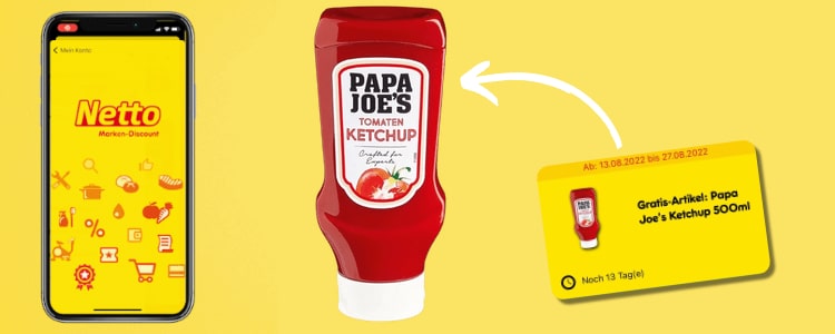 Papa Joe's Ketchup gratis