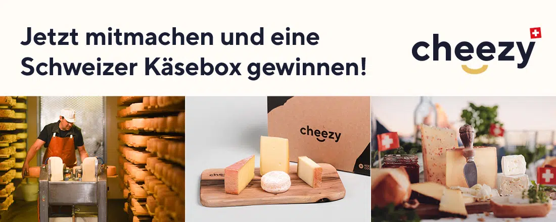 cheezy swiss-Gewinnspiel