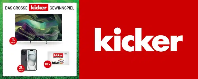 kicker-Gewinnspiel Juli 2024