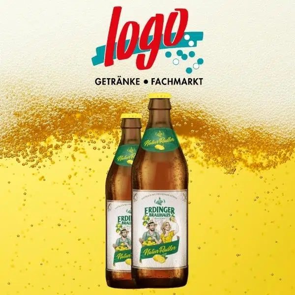 Gratis Radler in den Logo-Getränkemärkten