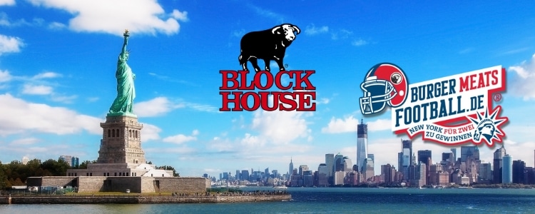 Block House verlost New York-Reise inklusive NFL-Tickets