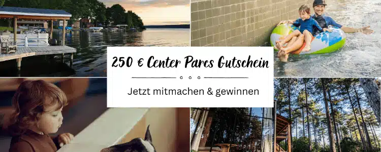 Jetzt Center Parcs-Gutschein bei Burda Direct gewinnen