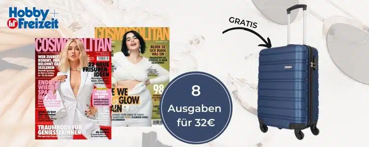 Hobby & Freizeit; Cosmopolitan; gratis Trolley