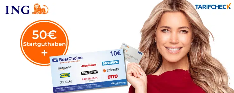 Sylvie Meis ING; 50€ Bonus