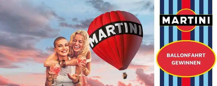 MARTINI verlost Ballonfahrt