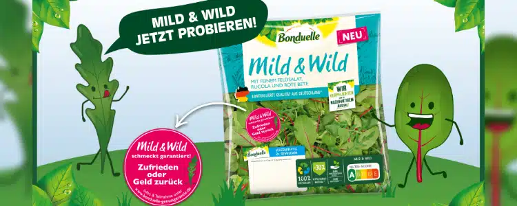 Bonduelle Mild & Wild gratis testen