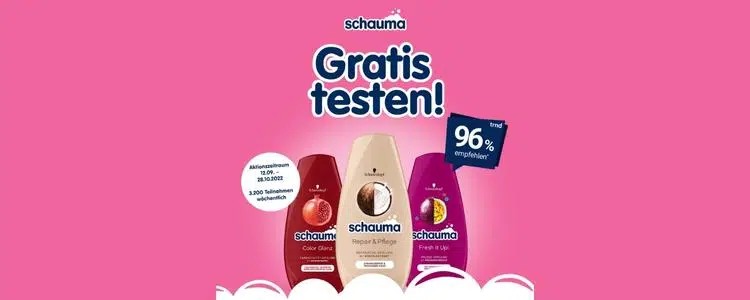 Schauma-Spülung gratis testen