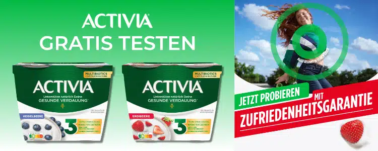 Activia gratis testen