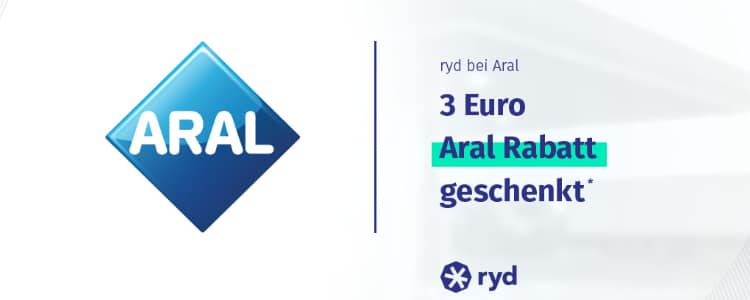 ryd Aral; 3€ Gutschein