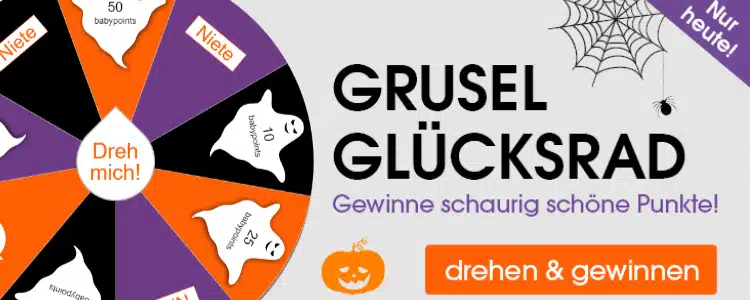 Halloween Glücksrad von babymarkt