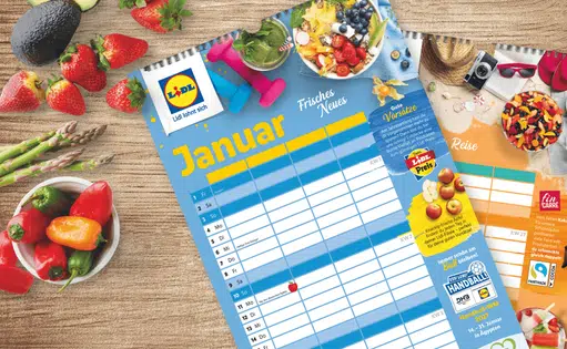 Lidl Familienkalender