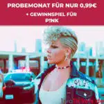 Probemonat TwoTickets für 0,99€ + P!nk-Gewinnspiel