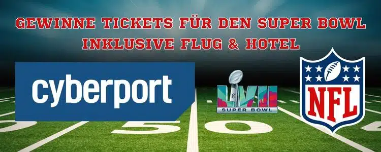Cyberport verlost Tickets für den Super Bowl