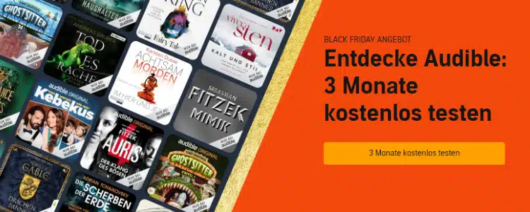 Audible 3 Monate gratis