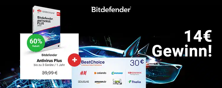 Bitdefender Bonus-Deal