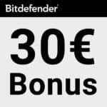 Bitdefender 30€ Bonus