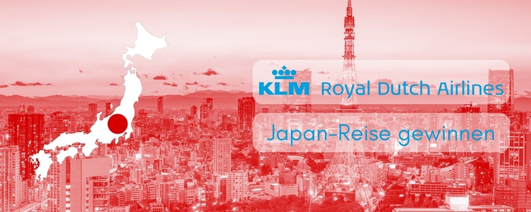 KLM verlost Reise nach Japan