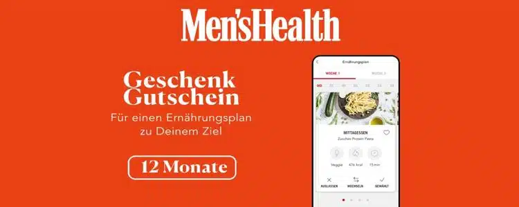 Men's Health verlost Ernährungs-Coaching