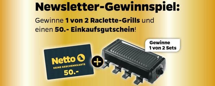 Netto verlost Raclette-Grill