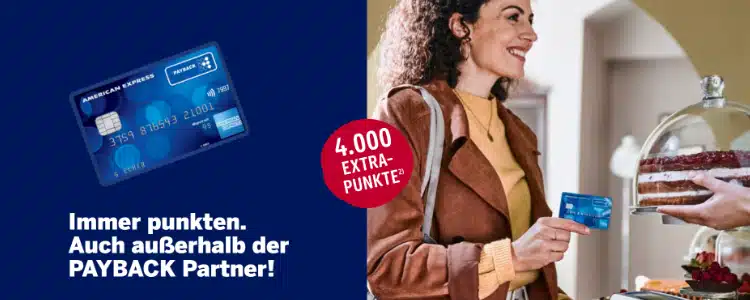 Payback Amex 4.000 Punkte geschenkt