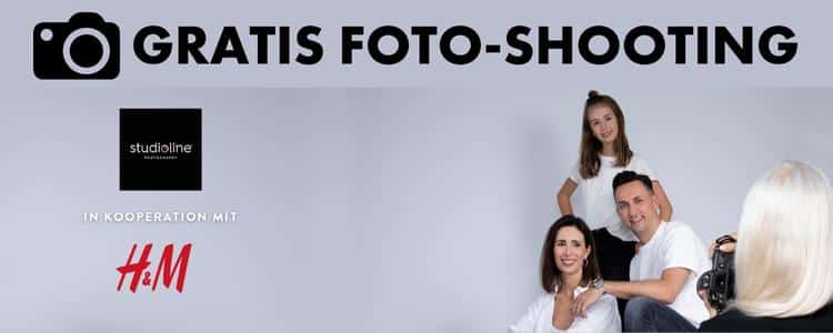 Studioline Fotoshooting gratis H&M