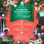 Große Weihnachtslotterie bei HeyPiggy