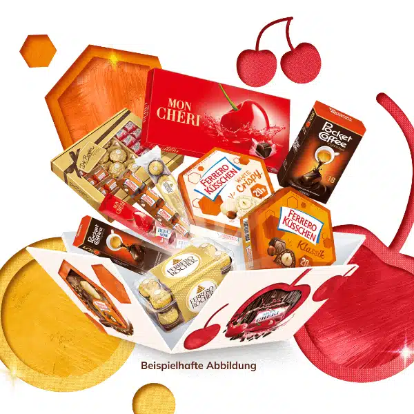Ferrero-Gewinnspiel: täglich über 100 Produktpakete zu gewinnen