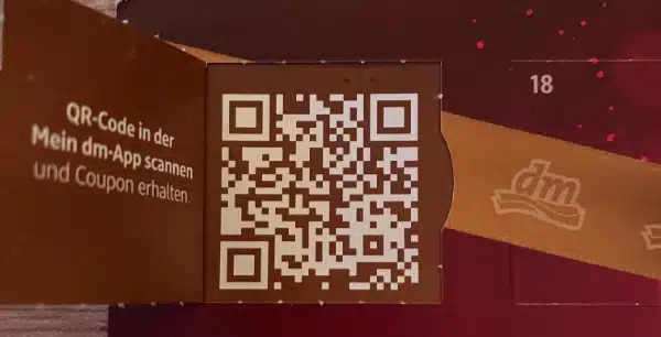 QR Code dm-Adventskalender