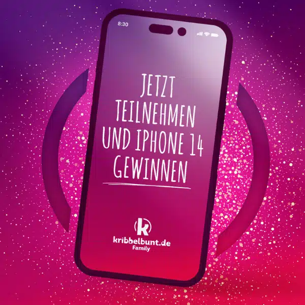 kribbelbunt.deGewinnspiel iPhone 14 im Wert von 999€ abräumen