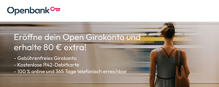 Openbank Prämie 80€