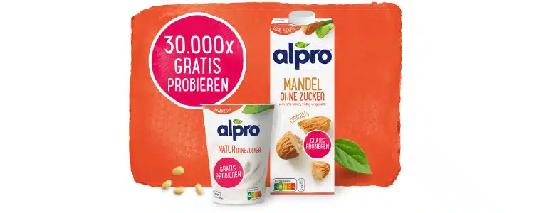 Alpro gratis testen