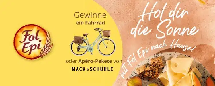 Ich liebe Käse.de-Gewinnspiel; Fahrrad