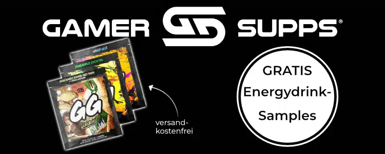 Gamer Supps verschenkt Proben