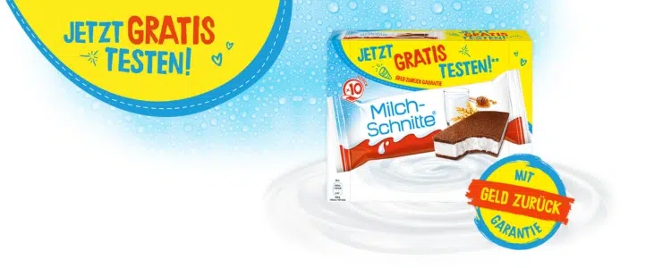 Milchschnitte gratis testen 2025
