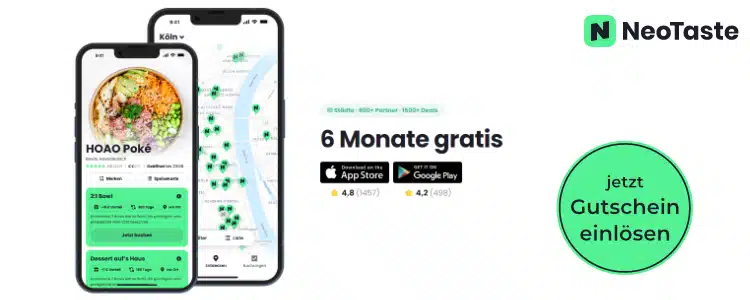 Neo Taste 6 Monate gratis