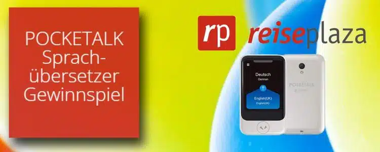 reiseplaza verlost Übersetzer von POCKETALK