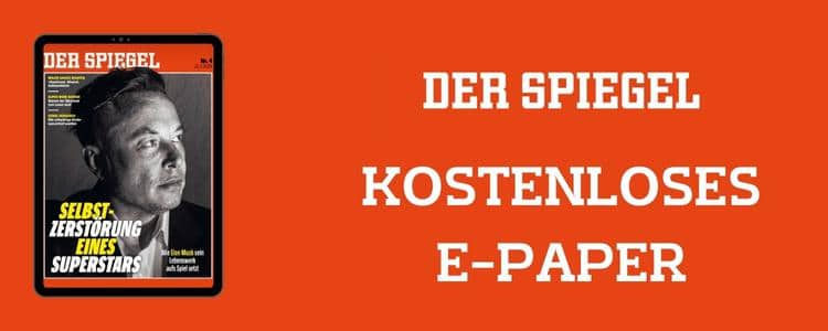 "Der Spiegel" kostenloses E-Paper