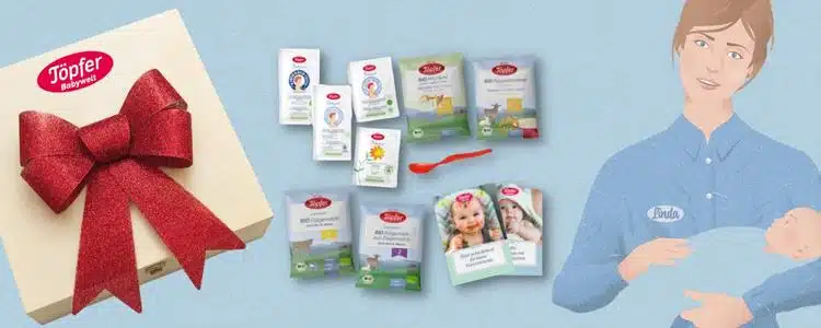 Kostenloses Musterpäckchen bei Töpfer bestellen