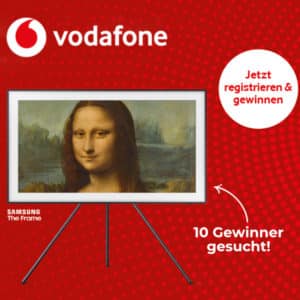 Samsung QLED-TV "The Frame" bei Vodafone gewinnen