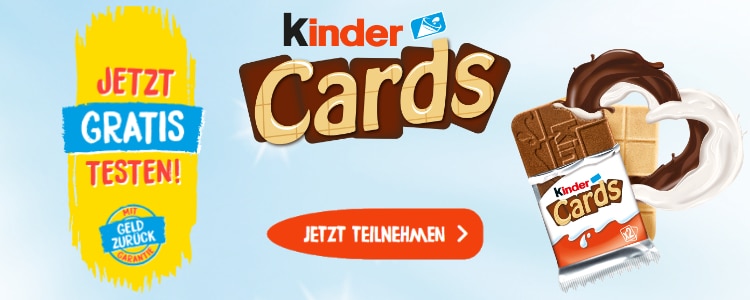 kinder Cards gratis testen