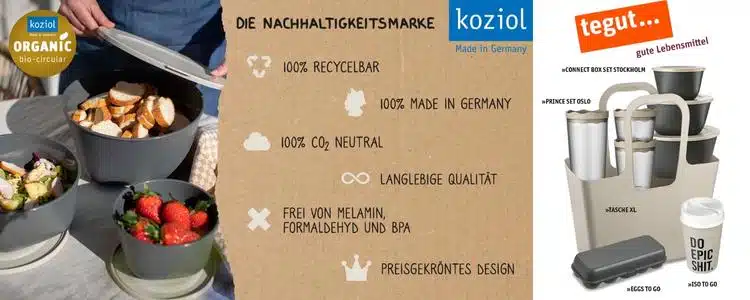tegut... und koziol verlosen Nachhaltigkeits-Paket