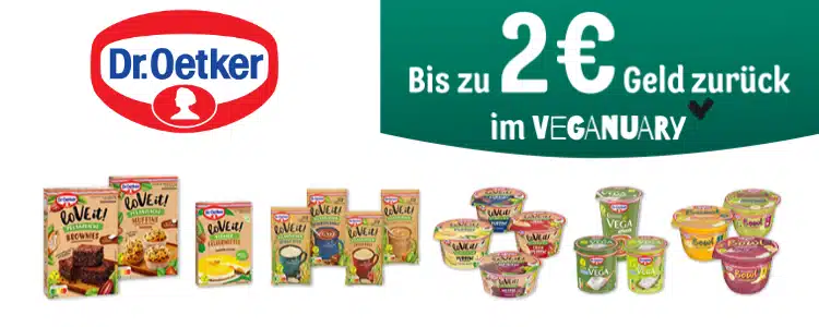 Dr. Oetker 2€ Cashback