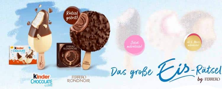 Ferrero Eis Gewinnspiel